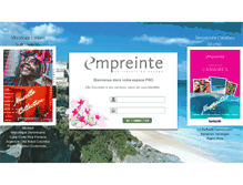 Tablet Screenshot of empreintes.fr